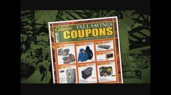 Cabela's Fall Savings Coupons TV Spot