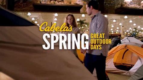 Cabelas Spring Great Outdoor Days TV commercial - Spring in Your Step