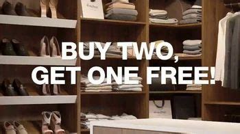 Cabinets To Go Buy Two Get One Free Sale TV Spot, 'Shop Our Closets'