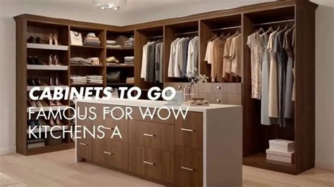 Cabinets To Go TV Spot, 'Professionally Installed Closets'