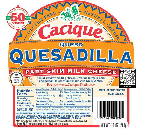 Cacique Quesadilla tv commercials