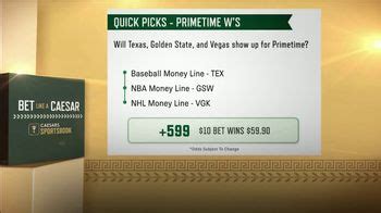 Caesars Entertainment TV Spot, 'Quick Picks'