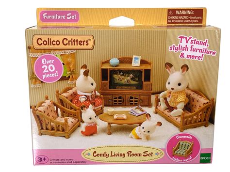 Calico Critters Comfy Living Room Set