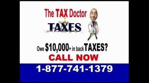 Call the Tax Doctor TV Spot