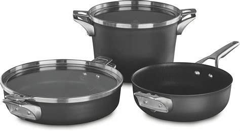 Calphalon Premier Space Saving Nonstick Supper Club Set