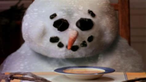 Campbells Chicken Noodle Soup TV commercial - Snowman