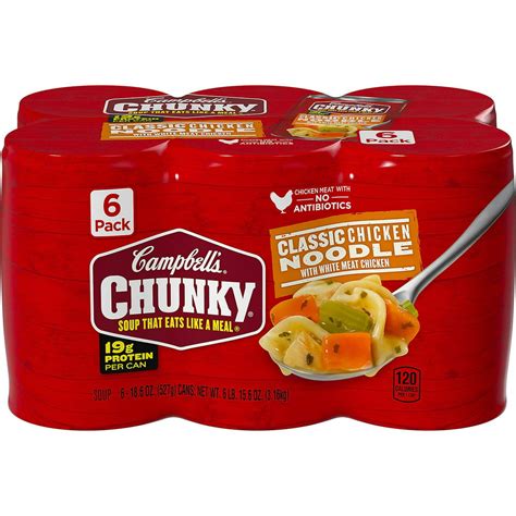 Campbell's Soup Chunky Classic Chicken Noodle tv commercials