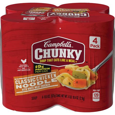 Campbell's Soup Chunky Creamy Chicken Noodle logo