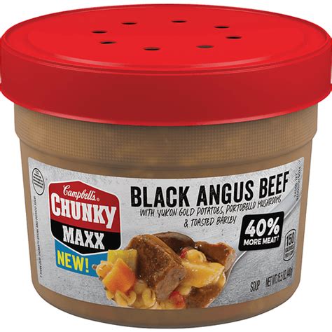 Campbell's Soup Chunky Maxx Black Angus Beef logo