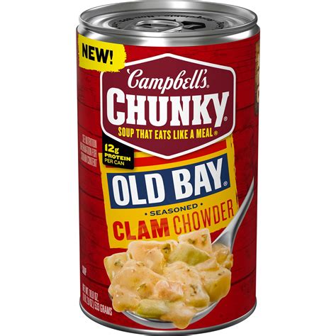 Campbell's Soup Chunky New England Clam Chowder logo