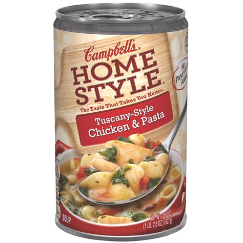 Campbell's Soup Home Style Tuscany-Style Chicken & Pasta