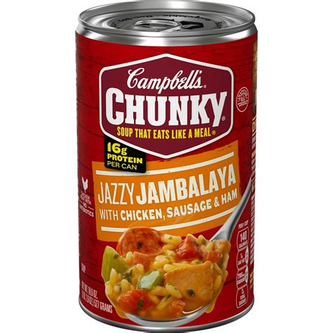 Campbell's Soup Jazzy Jambalaya tv commercials