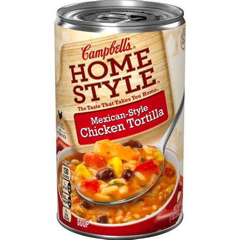 Campbell's Soup Mexican-style Chicken Tortilla tv commercials