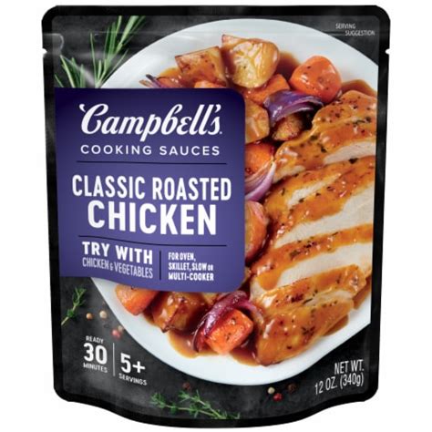 Campbell's Soup Oven Roasted Chicken Slow Cooker Sauce logo