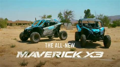 Can-Am Maverick X3 TV commercial - Hit the Links Feat. Ken Block and BJ Baldwin