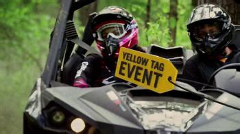 Can-Am Yellow Tag Event TV commercial - A Hard Days Play