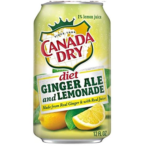 Canada Dry Diet Ginger Ale and Lemonade logo