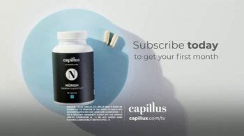 Capillus Nurish TV commercial - Started to Notice: Free Month Supply