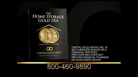 Capital Gold Group Home Storage Gold IRA TV commercial - Quick Access