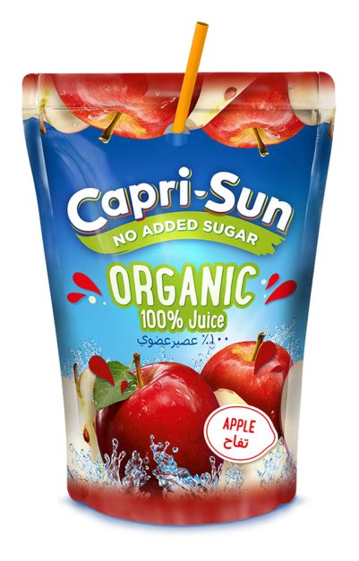 Capri Sun Organic Apple logo