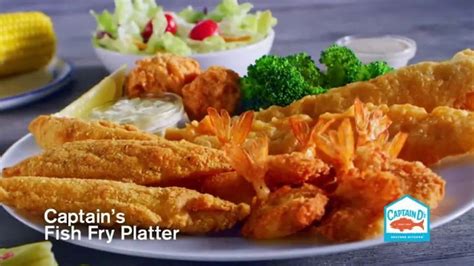 Captain D's Captain's Fish Fry Platter logo