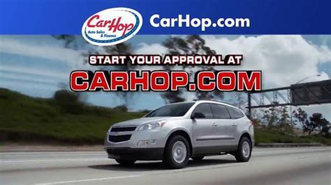 CarHop Auto Sales & Finance TV Spot, 'Get Approved With $100 Down'