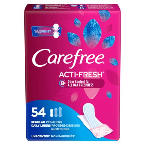 Carefree Liners Acti-Fresh Liners logo