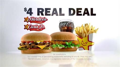 Carl's Jr. $4 Real Deal TV Spot, 'These Four Things'