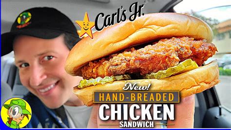Carl's Jr. Hand-Breaded Chicken & Waffle Sandwich