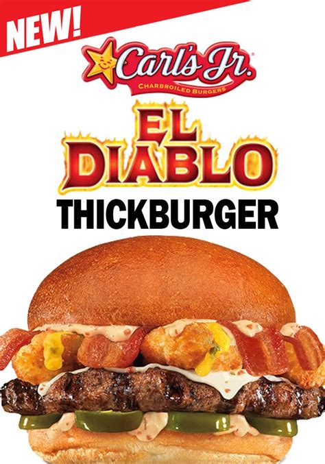 Carl's Jr. Thickburger El Diablo tv commercials