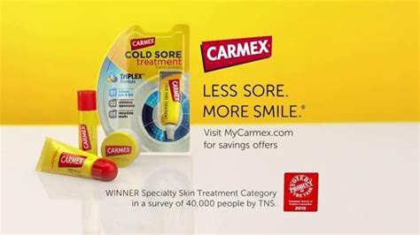 Carmex Cold Sore Treatment TV commercial - Seven-Symptom Relief