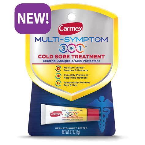 Carmex Cold Sore Treatment logo