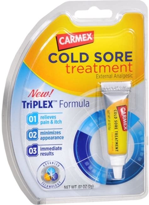 Carmex Cold Sore Treatment logo