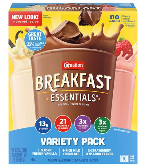 Carnation Breakfast Essentials Strawberry Sensation