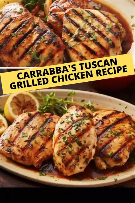 Carrabba's Grill Grilled Chicken Spaghetti con Pesto