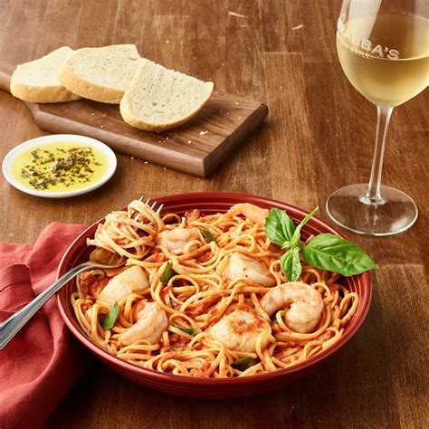 Carrabba's Grill Shrimp & Scallop Linguine