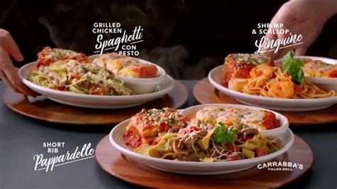 Carrabba's Grill Trios TV Spot, 'Three Pastas on One Plate'