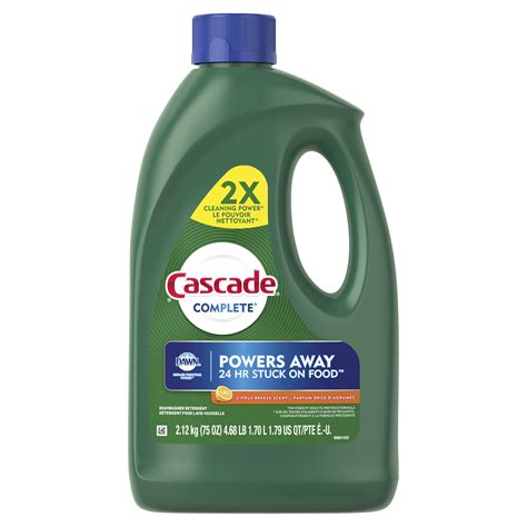 Cascade Complete Gel Dishwasher Detergent logo