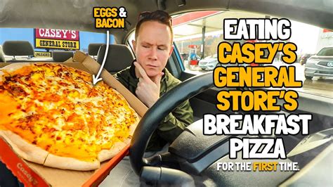 Casey's General Store Bacon Breakfast Pizza tv commercials