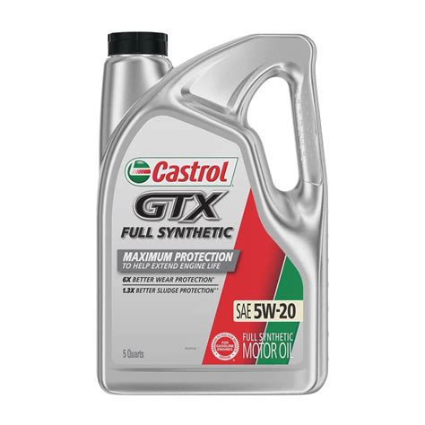 Castrol Oil Company GTX Full Synthetic