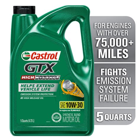 Castrol Oil Company GTX High Mileage