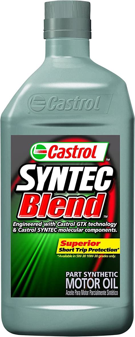 Castrol Oil Company GTX Syn Blend