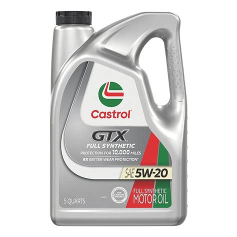 Castrol Oil Company GTX Syn Blend