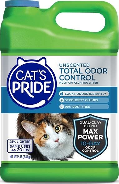 Cat's Pride Unscented Total Odor Control