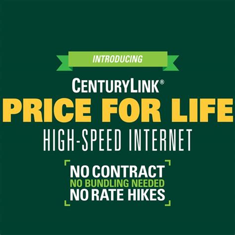 CenturyLink Price for Life High-Speed Internet logo