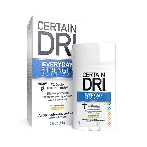 Certain Dri Everyday Strength Clinical Solid logo