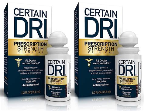 Certain Dri Prescription Strength Clinical Roll-On