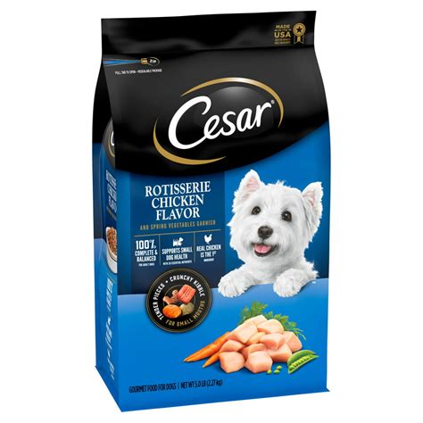Cesar Classics Dry Rotisserie Chicken Flavor & Spring Vegetables logo
