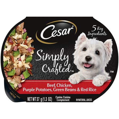 Cesar Simply Crafted Chicken Sweet Potatoes & Green Beans logo