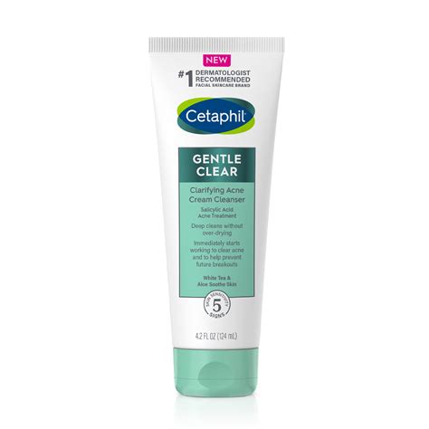 Cetaphil Gentle Clear Clarifying Acne Cream Cleanser